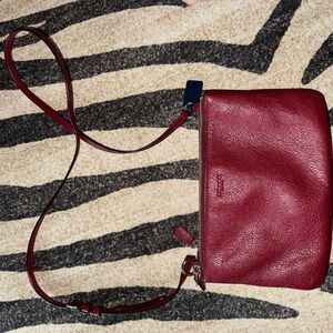 Coach Burgundy Crossbody Bag